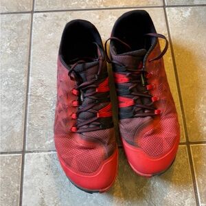 Merrell Vapor Glove Mens 10.5 Vibram Molten Lava Red Barefoot Running Shoes